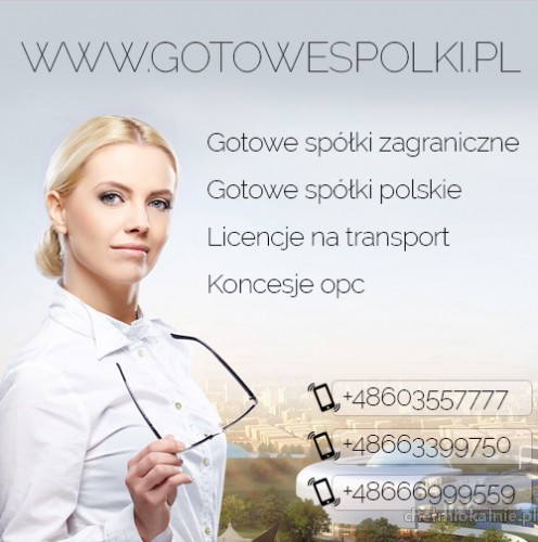 Gotowe Spółki Akcyjne z VAT EU, Wirtualne Biuro 603557777