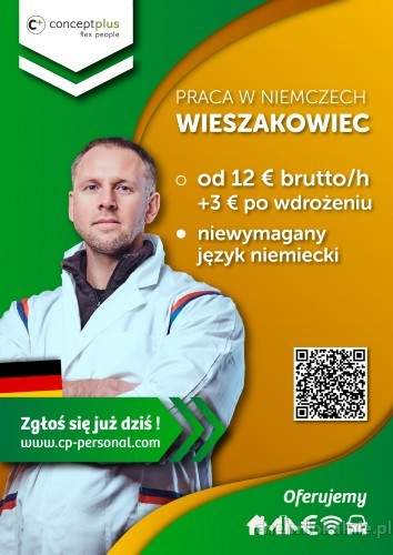 Pracownik produkcji (k/m). Wieszanie kurczaków – Niemcy