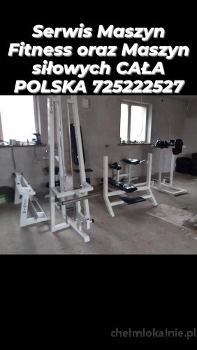 Serwis sprzętu fitness, serwis siłowni, transport, montaże