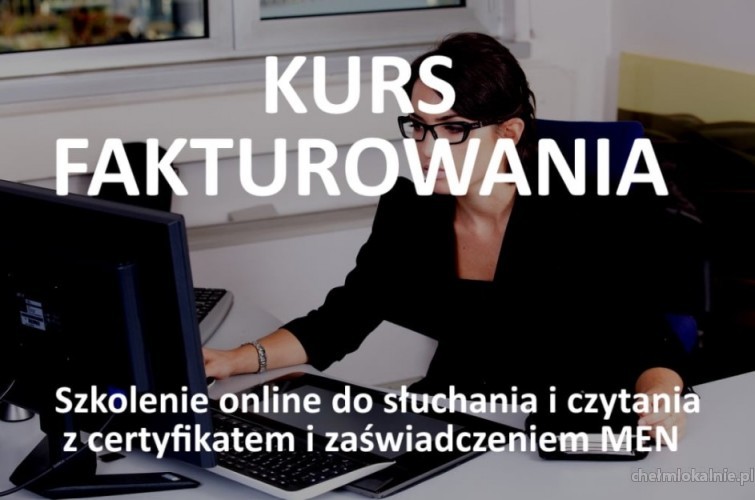 Fakturowanie – szkolenie do słuchania z zaświadczeniem