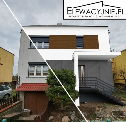 Projekty Elewacji domów jednorodzinnych / Elewacje Twoich Marzeń