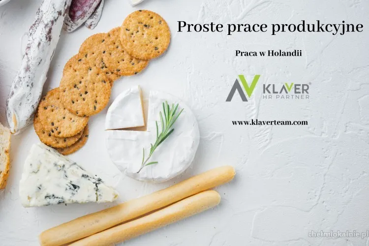 Prace produkcyjne w Holandii - praca dla każdego- od zaraz!